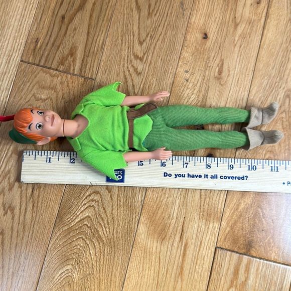 Disney Toys Vintage Peter Pan Doll Action Figure Mattel Disney Doll